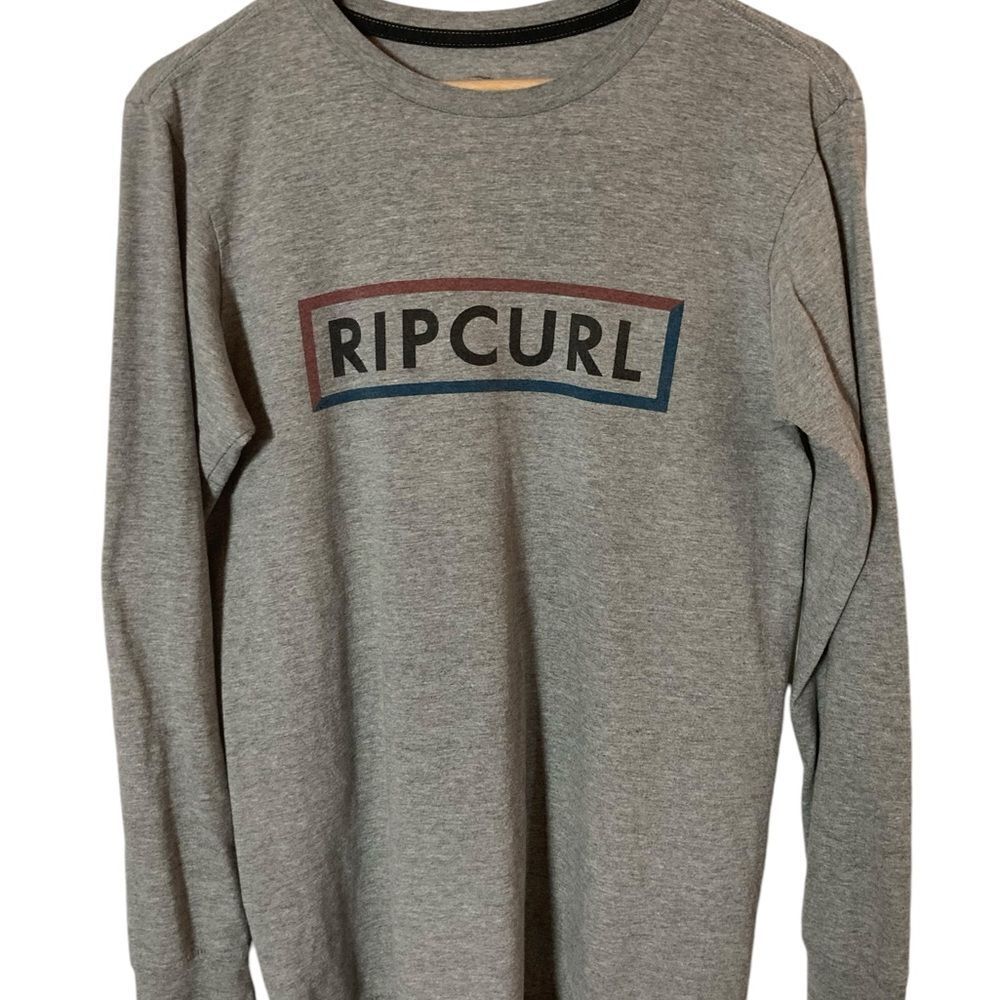 Rip Curl Heather Gray Crewneck Sweater Men’s Size M